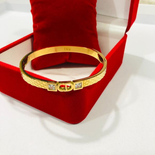 Crisitian-Dior-CD-2-Golden-Bracelet