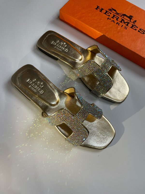 Hermes Diamond Crafted Sandal