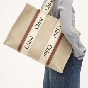 CHLOE Large Woody Tote Bag