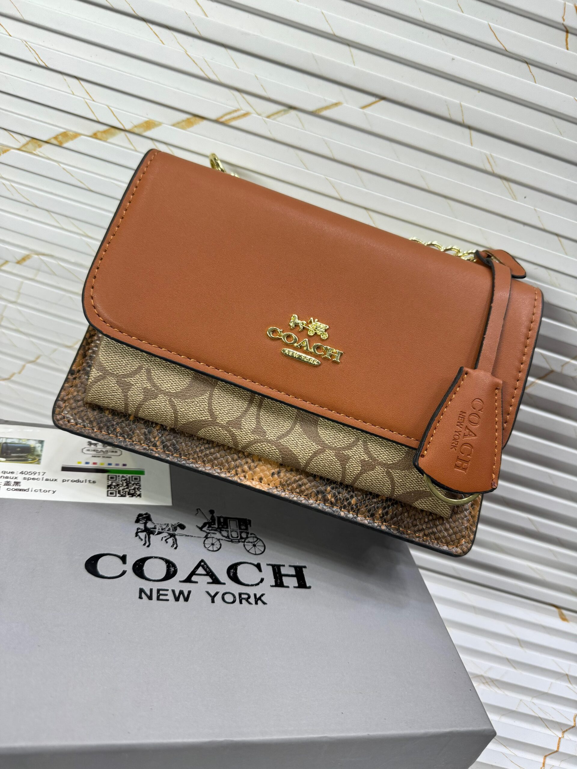 Coach Floral Klare Crossbody Sling (2) Coach Floral Klare Crossbody Sling