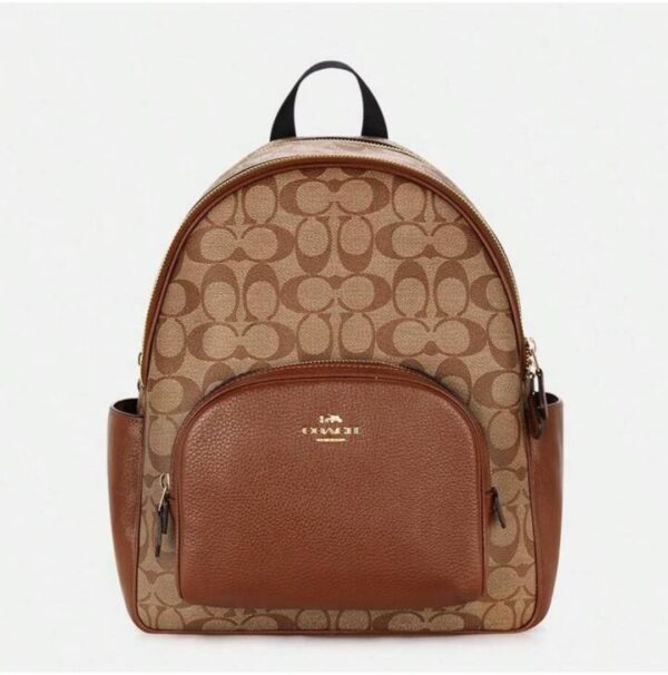 COACH Court Backpack in Signature Canvas