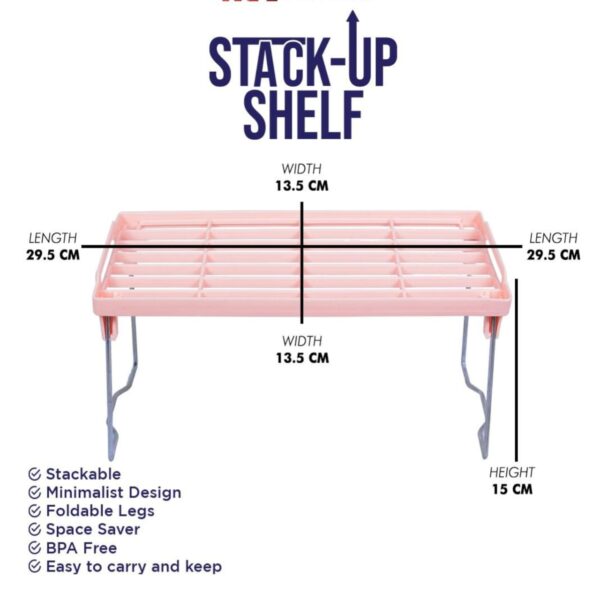 Folding Kitchen Shelf Rack