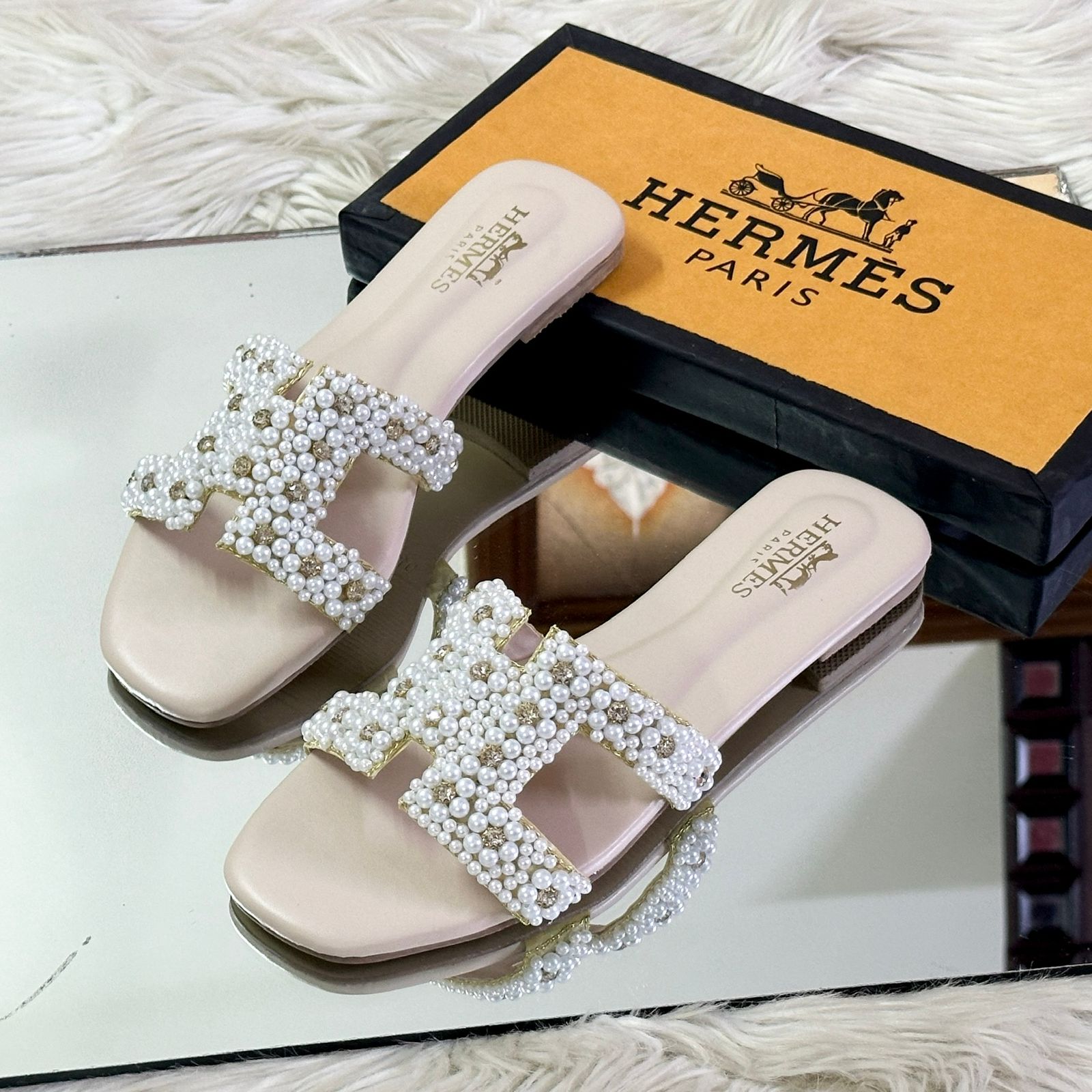Hermes Slippers 2 HERMES SLIPPERS