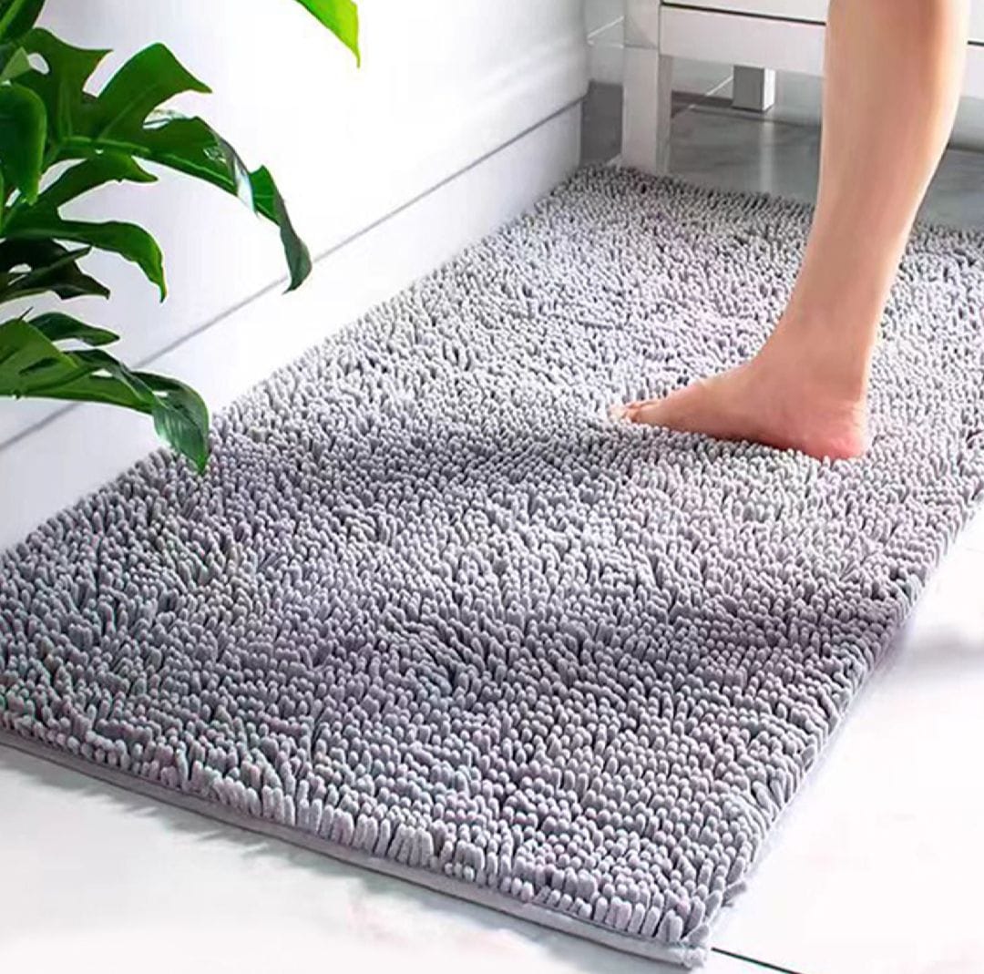 Microfiber Anti Slip Bath Mat (2) Microfiber Anti Slip Bath Mat