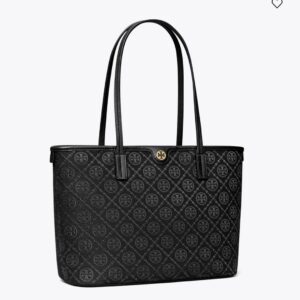 Tory Burch Small T Monogram Zip Tote, Tory Burch handbags Pakistan, women’s luxury tote bags, designer handbags online, branded handbags for women, One Window Collection