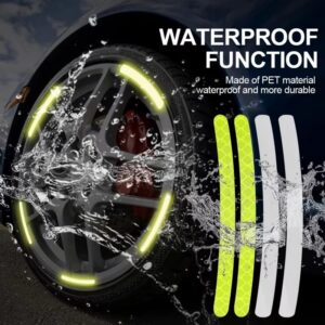 Wheels Hub Reflective Stickers