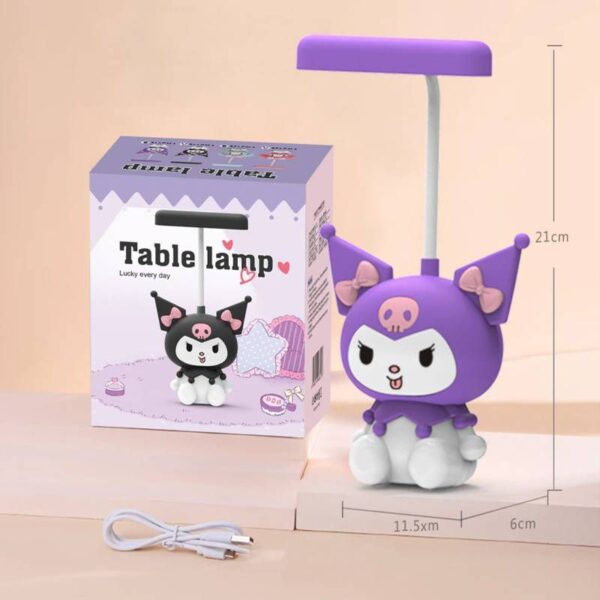kawaii table lamp, small study lamp