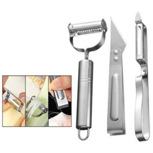 steel peeler 3 pcs set