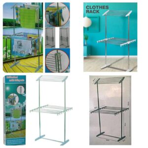 2 Layer Attachable Towel Rack
