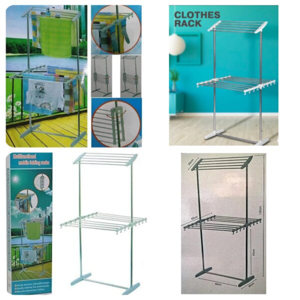 2 Layer Attachable Towel Rack
