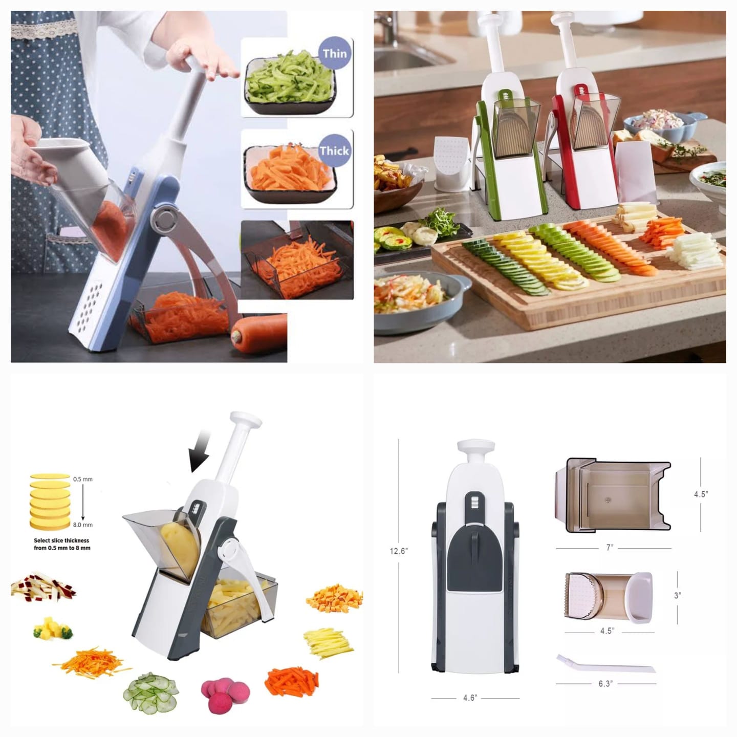 Adjustable Mandoline Slicer Adjustable Mandoline Slicer