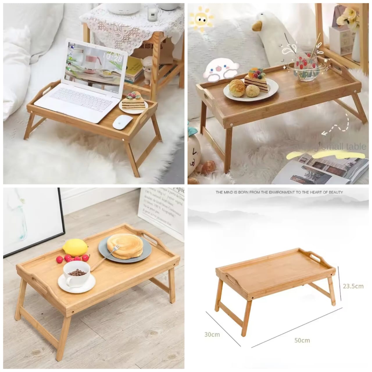 Bamboo Bed Tray Bamboo Bed Tray Pakistan