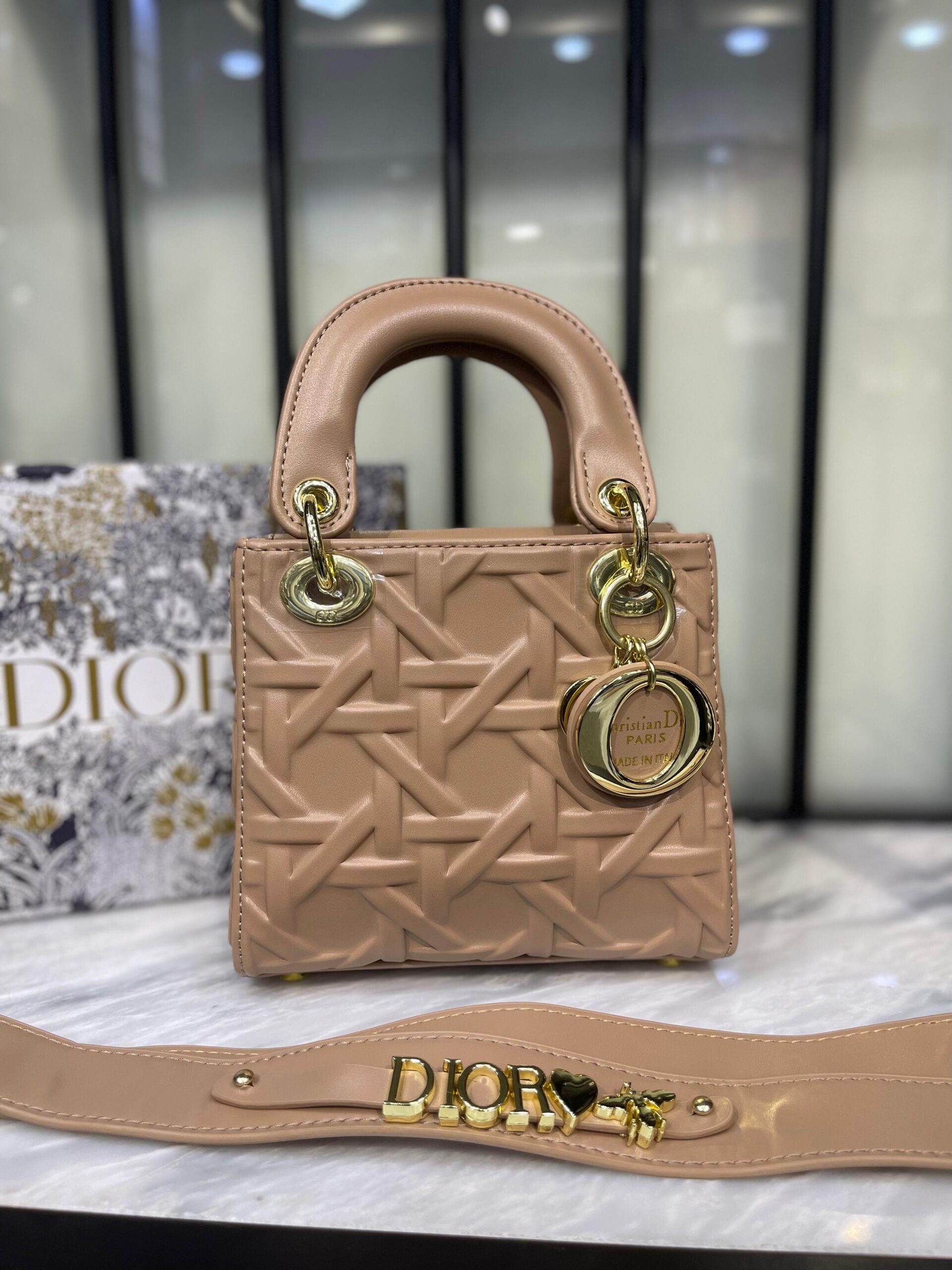 Christian Dior LadyMini Dior (2) Christian Dior LadyMini Dior