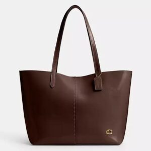 COACH North 32 Leather Tote Bag for women