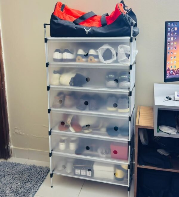 Shoe Rack Colletction Dustproof Shoes Rack – 4, 5, 6 & 7 Layer - OneWindow Collection