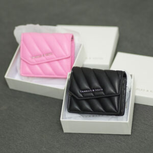 black mini wallet charles and keith