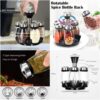 rotating 6 bottles spice rack
