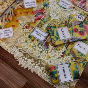 Bin Ilyas Luxury Lawn 3 Piece Suit