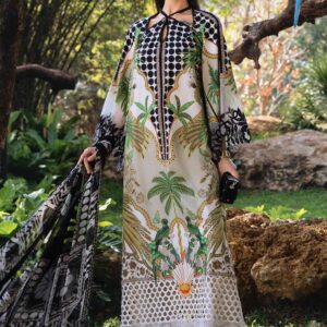 Maria B MBL-MPT-2905AB Lawn 3 Piece Suit 2026 – Heavy Spangle Collection