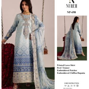 Nureh Lawn 3 Piece Suit