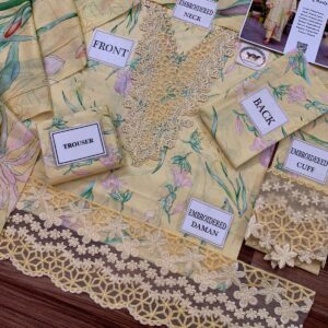 Rang Rasiya lawn 3 piece suit