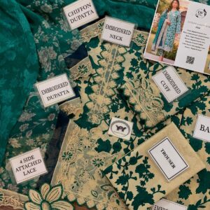 Zainab Chotani 1034 lawn 3 piece suit