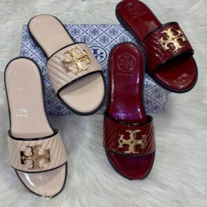 Tory Slides | Luxury Designer Slip-On Sandals